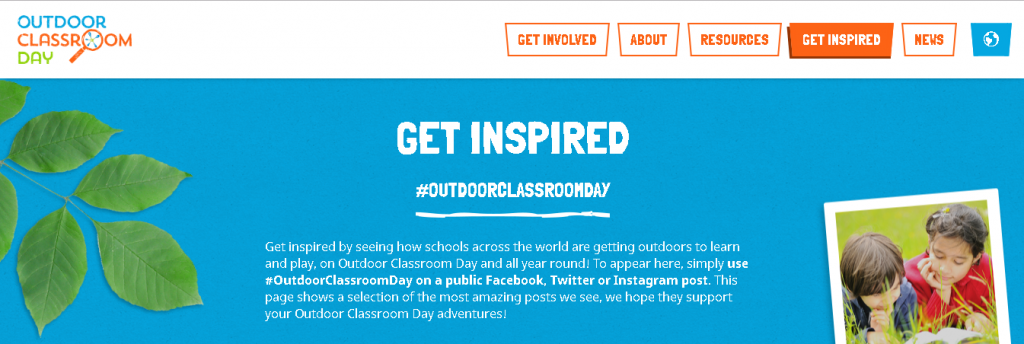 Why Tagtiv8 Love Outdoor Classroom Day – Including a Hidden Surprise.