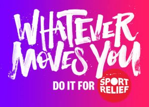 Sports Relief whatever moves you tagtiv8